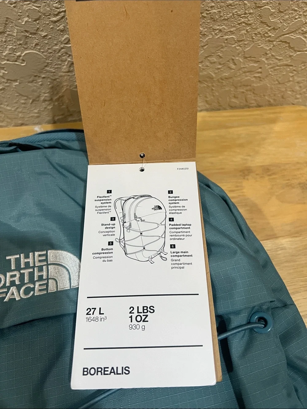 The North Face Borealis Backpack - Teal & Navy